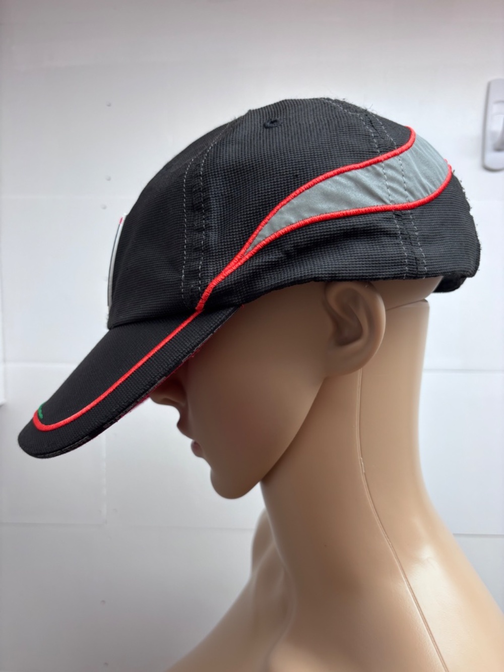 Scuderia Ferrari Black Baseball Cap Hat Adjustable One Size - Picture 3 of 11